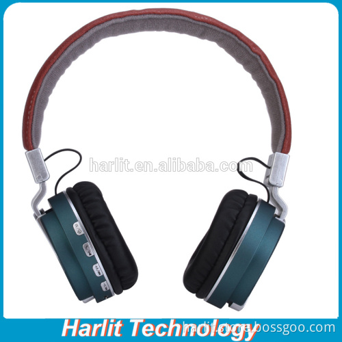 Foldable On Ear Stereo Wireless Bluetooth Headphone with Mic And Volume Control 3.5 mm Aux Jack
